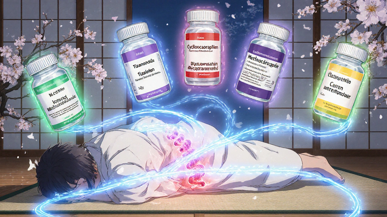 Tizanidine vs. Alternatives: What Works Best for Muscle Spasms?