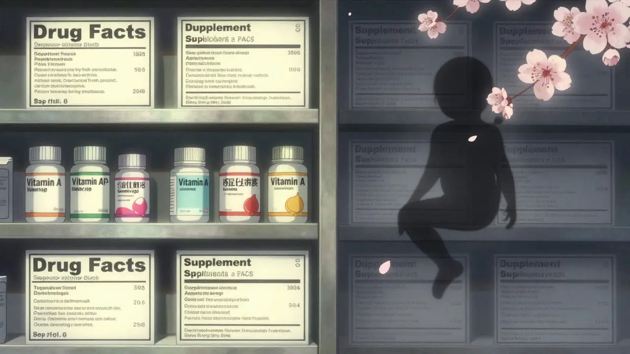 OTC Vitamins and Supplements: What the Drug Facts Label Doesn't Tell You